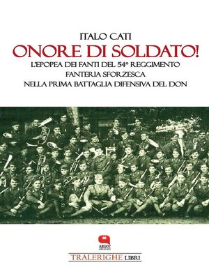 cover image of Onore di soldato!